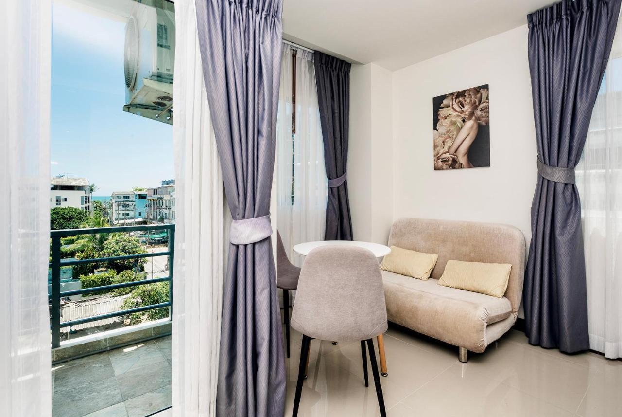 Beach 7 Condo Pantai Jomtien Bagian luar foto